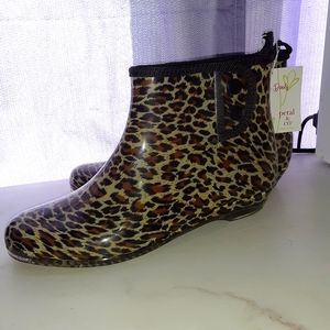 Garden boots or rain boots animal prints